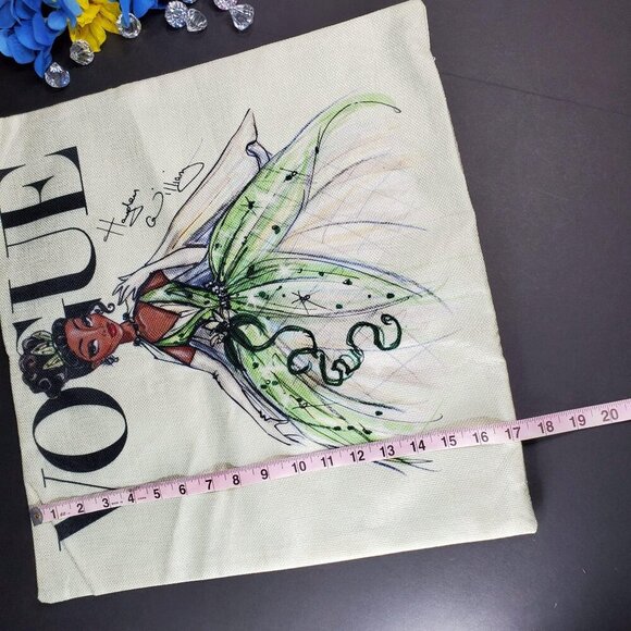 Tiana Princess Throw Pillowcase Frog Sham Accent Pillow Cushion Cover Home Decor - Picture 6 of 13